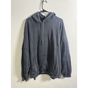 YZY Gap POETIC GREY Hoodie Oversized H18 PTCGREY Yeezy Hooded Pullover Size XL